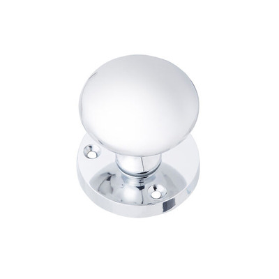 Access Hardware Mortice Door Knobs, Polished Aluminium - Q7302PA ALUMINIUM
