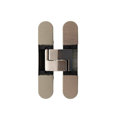 Atlantic UK AGB Eclipse Fire Rated Adjustable Concealed Hinge, Satin Nickel - AGBH32SN SATIN NICKEL