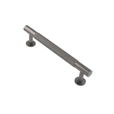 Carlisle Brass Fingertip Knurled Cupboard Pull Handles (128mm, 160mm, 224mm OR 320mm c/c), Anthracite - FTD700ANT ANTHRACITE - 224mm c/c