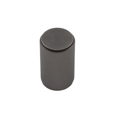 Carlisle Brass Fingertip Knurled Cupboard Knob, Anthracite - FTD702ANT ANTHRACITE