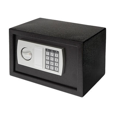 Access Hardware Digital Lock Safe With Mechanical Keypad, Black - L9501B BLACK