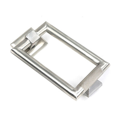 From The Anvil Brompton Door Knocker, Satin Marine Stainless Steel - 46653 SATIN MARINE STAINLESS STEEL