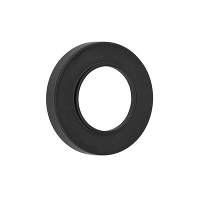 Frelan Hardware Burlington Matching Plain Outer Rose For Levers Or Bathroom Turn & Release, Matt Black - BUR50MB (sold in pairs) MATT BLACK