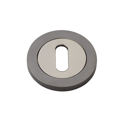 Alexander & Wilks Standard Profile Concealed Fix Escutcheon, Dark Bronze PVD - AW391DBZPVD DARK BRONZE PVD - STANDARD PROFILE (KEY HOLE)