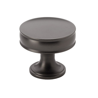 Alexander & Wilks Lynd Cupboard Knob (32mm OR 38mm), Dark Bronze - AW808-DBZ DARK BRONZE - 38mm