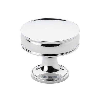 Alexander & Wilks Lynd Cupboard Knob (32mm OR 38mm), Polished Chrome - AW808-PC POLISHED CHROME - 38mm