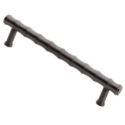 Alexander & Wilks Crispin Bamboo T-Bar Cupboard Pull Handle (128mm, 160mm OR 224mm c/c), Dark Bronze PVD - AW809B-DBZPVD DARK BRONZE PVD - 160mm c/c