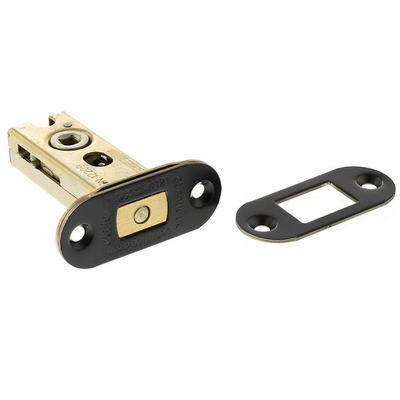 Atlantic Hardware 2.5 OR 3 Inch Bolt Through Tubular Radius Deadbolt, Urban Dark Bronze - ADBRCE25UDB 64mm (2.5 INCH) - URBAN DARK BRONZE