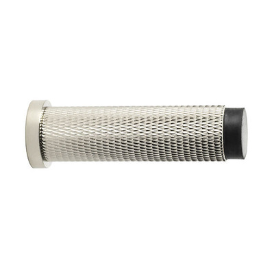 Alexander & Wilks Architectural Heavyweight Brunel Knurled Door Stop, Polished Nickel PVD - AW600-75-PNPVD POLISHED NICKEL PVD