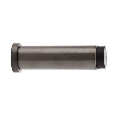 Alexander & Wilks Architectural Heavyweight Plain Projection Cylinder Door Stop, Dark Bronze PVD - AW601-75-DBZPVD DARK BRONZE PVD
