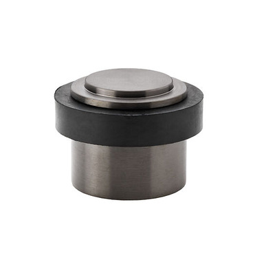 Alexander & Wilks Architectural Heavyweight Plain Floor Mounted Door Stop, Dark Bronze PVD - AW603DBZPVD DARK BRONZE PVD