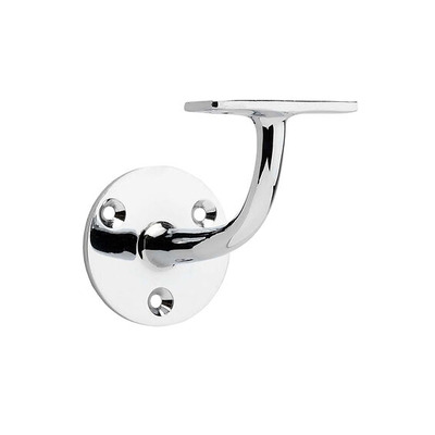 Alexander & Wilks Architectural Handrail Bracket, Polished Chrome - AW750PC POLISHED CHROME