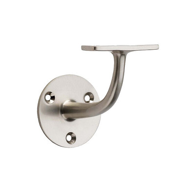 Alexander & Wilks Architectural Handrail Bracket, Satin Nickel - AW750SN SATIN NICKEL