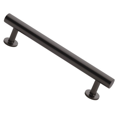 Alexander & Wilks Round T-Bar Cupboard Pull Handle (128mm, 160mm OR 192mm c/c), Dark Bronze - AW814-DBZ DARK BRONZE - 192mm c/c