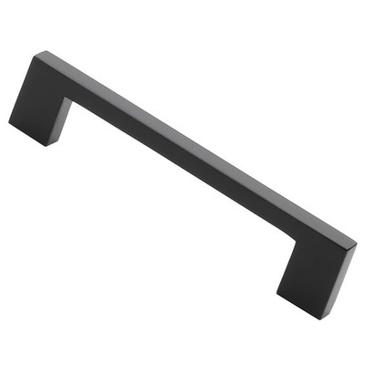 Alexander & Wilks Marco Cupboard Pull Handle (128mm, 160mm OR 224mm c/c), Black - AW837-BL BLACK - 224mm c/c