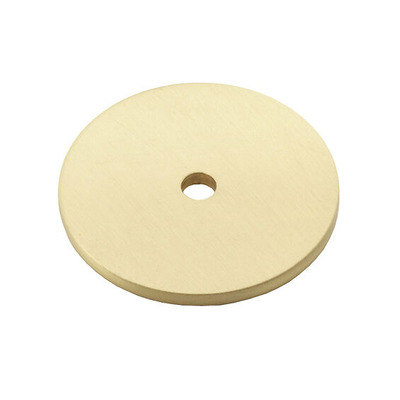 Alexander & Wilks Circular Backplate (25mm, 30mm, 35mm OR 40mm Diameter), Satin Brass - AW895-25-SB SATIN BRASS - 40mm