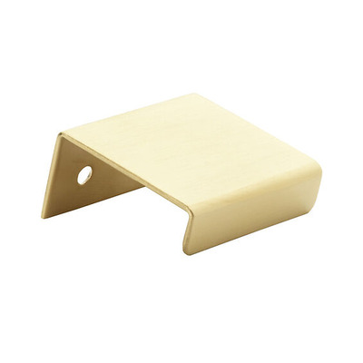 Alexander & Wilks Tilly Finger Pull (37mm), Satin Brass PVD - AW908-37-SBPVD SATIN BRASS PVD