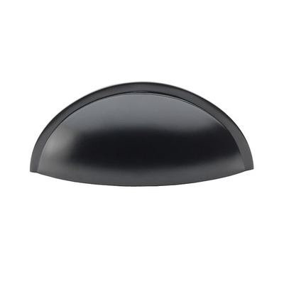 Alexander & Wilks Quieslade Cup Handle (57mm c/c), Black - AW909BL BLACK - 57mm c/c