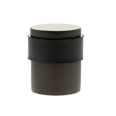 Atlantic Hardware Premium Floor Mounted Cylinder Door Stop, Urban Dark Bronze - ADSCPUDB URBAN DARK BRONZE