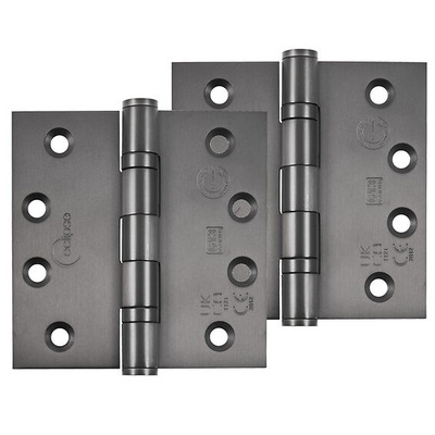 Frisco Eclipse Grade 13 - 4 Inch Stainless Steel Ball Bearing Projection Hinge, Dark Bronze - 14841DBZ (sold in pairs) 4 INCH - DARK BRONZE