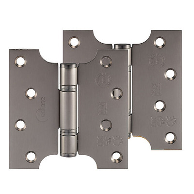 Frisco Eclipse Grade 13 - 4 Inch Stainless Steel Thrust Bearing Parliament Hinges, Dark Bronze - 14989DBZ (sold in pairs) 4 INCH - DARK BRONZE