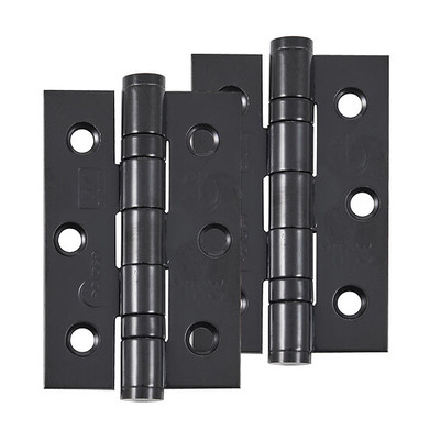 Frisco Eclipse Grade 7 - 3 Inch Stainless Steel Ball Bearing Hinge, Matt Black - 14917 (sold in pairs) 3 INCH - MATT BLACK