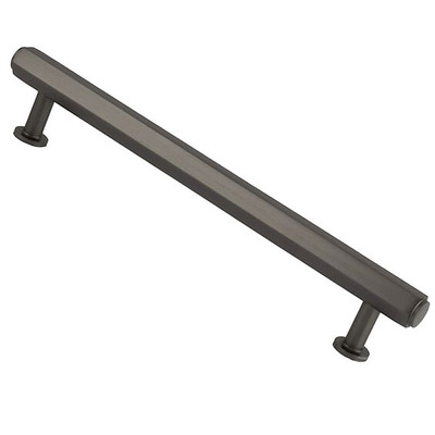 Alexander & Wilks Vesper Hex T-Bar Cupboard Pull Handle (128mm, 160mm OR 224mm c/c), Dark Bronze - AW830-128-DBZ DARK BRONZE - 224mm c/c