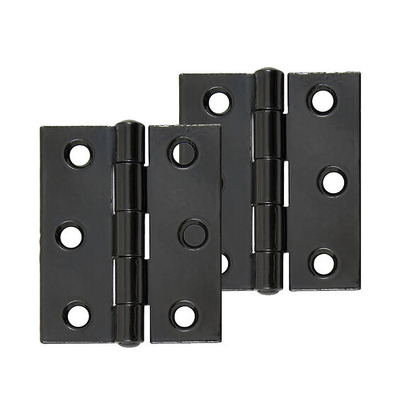 From The Anvil 3 Inch Butt Hinges, Black - 91040 (sold in pairs)  BLACK