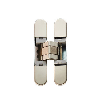 Eurospec Ceam 3D Concealed Hinge 929 (76mm x 14mm), Polished Nickel - CI000929NIK00 POLISHED NICKEL - 76mm x 14mm
