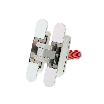 Atlantic UK AGB Eclipse Heavy Duty Self-Close Concealed Hinge, Polished Nickel - AGBH32SHDPN POLISHED NICKEL