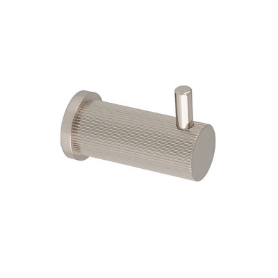 Alexander & Wilks Brunel Reeded Coat Hook, Polished Nickel PVD - AW776PNPVD POLISHED NICKEL PVD