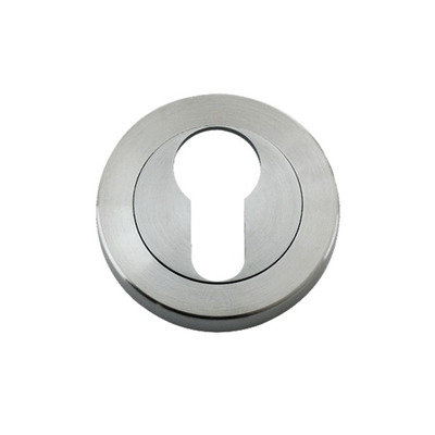 Zoo Hardware ZPS Euro Profile Escutcheon, Satin Stainless Steel - ZPS001SS SATIN STAINLESS STEEL