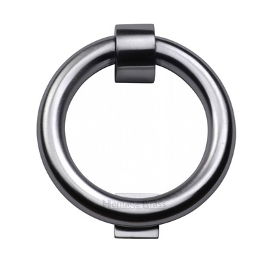 Heritage Brass Ring Door Knocker, Satin Chrome - K1270-SC SATIN CHROME