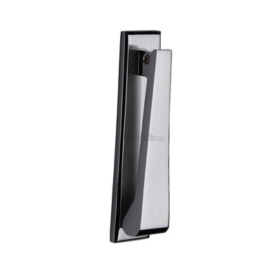Heritage Brass Contemporary Slim Door Knocker, Polished Chrome - K1310-PC POLISHED CHROME