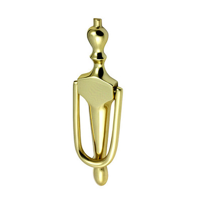Prima Belgravia Door Knocker (191mm x 50mm), Polished Brass - PB27 POLISHED BRASS