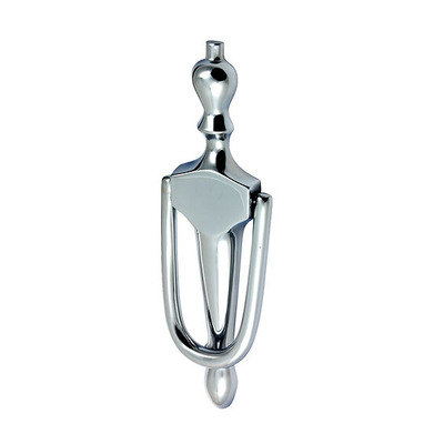 Prima Belgravia Door Knocker, Polished Chrome - BC27 POLISHED CHROME