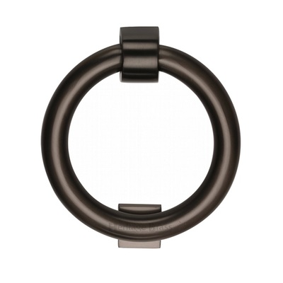 Heritage Brass Ring Door Knocker, Matt Bronze - K1270-MB MATT BRONZE