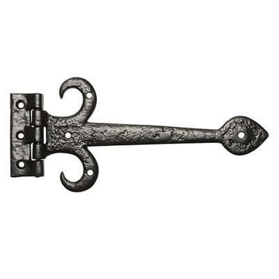 Kirkpatrick Black Antique Malleable Iron Hinge (9, 12, 15, 18, 21 and 24 Inch) - AB799 (sold in pairs)  (F) BLACK ANTIQUE - 24"