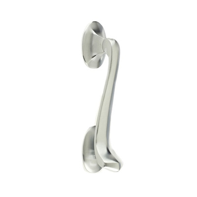 Mila ProLinea Victorian Scroll Knocker (7"), Smooth Satin Finish - 590162 SMOOTH SATIN - 7"