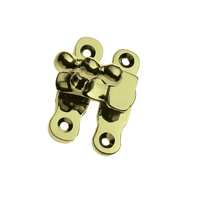 Prima Showcase Fastener (44mm x 13mm), Polished Brass - PB45 POLISHED BRASS