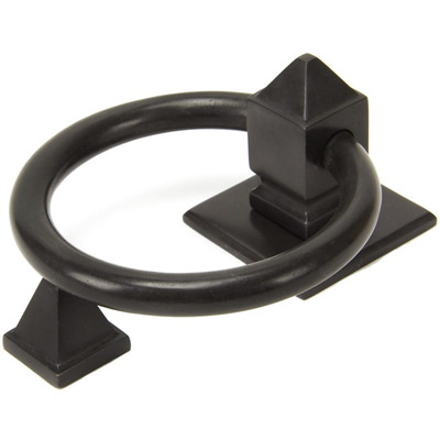 From The Anvil Ring Door Knocker, Aged Bronze - 83960 AGED BRONZE