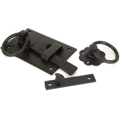 From The Anvil Left or Right Hand Cottage Latch (152mm x 103mm), Beeswax - 33147 BEESWAX - RIGHT HAND
