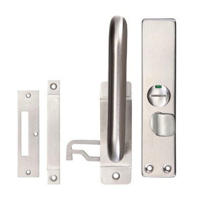 Zoo Hardware ZPS Facility Indicator Door Handle, Satin Stainless Steel - ZPS100SS  SATIN STAINLESS STEEL