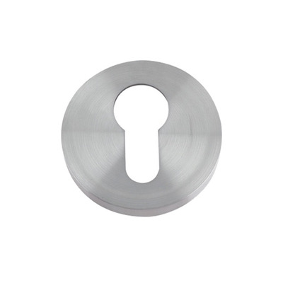 Zoo Hardware ZCS Architectural Euro Profile Escutcheon, Satin Stainless Steel - ZCS001SS SATIN STAINLESS STEEL