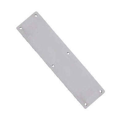 Zoo Hardware ZAS Radius Finger Plates (Various Sizes), Satin Stainless Steel - ZAS32RSS SATIN STAINLESS STEEL - 75mm x 475mm