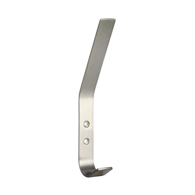 Zoo Hardware ZAS Hat & Coat Hook, Satin Stainless Steel - ZAS73SS SATIN STAINLESS STEEL