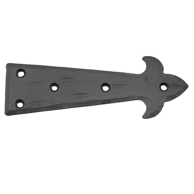 Spira Brass Dummy Spike Deco Hinge (50mm x 140mm), Black Antique - FC806 BLACK ANTIQUE
