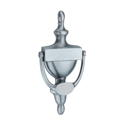Spira Brass Large Victorian Door Knocker (205mm x 95mm), Satin Chrome - SB4107SC SATIN CHROME
