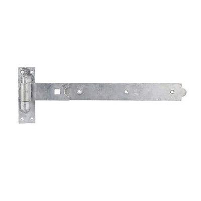 Spira Brass Straight Hook And Band Hinge (Various Sizes), Hot Steel Galvanised - 7151 (sold in singles) HOT STEEL GALVANISED - 8 INCH (200mm)
