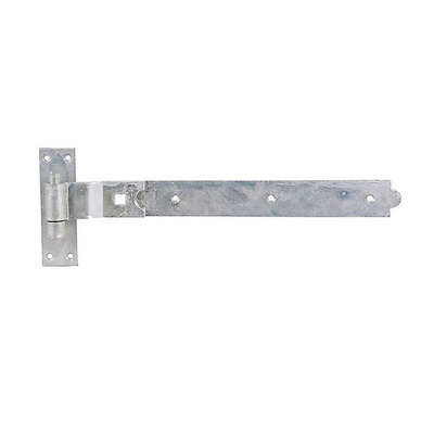 Spira Brass Cranked Hook And Band Hinge (Various Sizes), Hot Steel Galvanised - 7171 (sold in singles) HOT STEEL GALVANISED - 18 INCH (450mm)